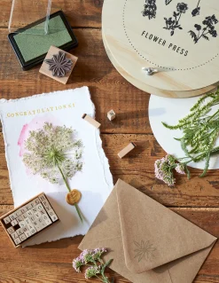 Søstrene Grene Dekoration^Alfabetstempler Af Træ