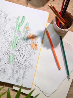 Søstrene Grene Coffee Table Books^Beautiful Planet Colouring Book