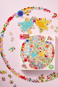 Søstrene Grene Puslespil Og Spil^Blue Birds Yellow Birds-puslespil 500 Brikker