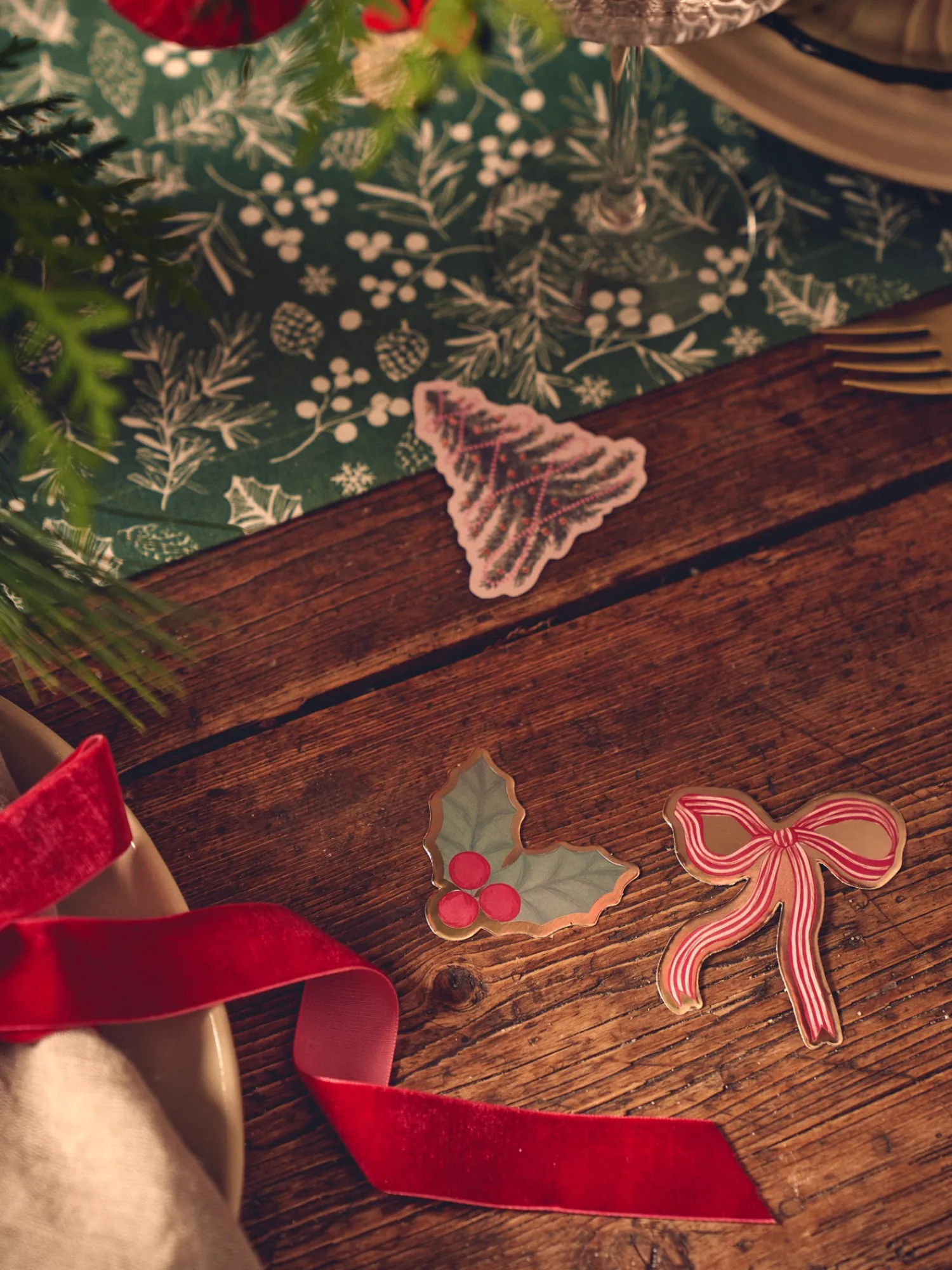 Søstrene Grene Julepynt|Festpynt^Borddekorationer