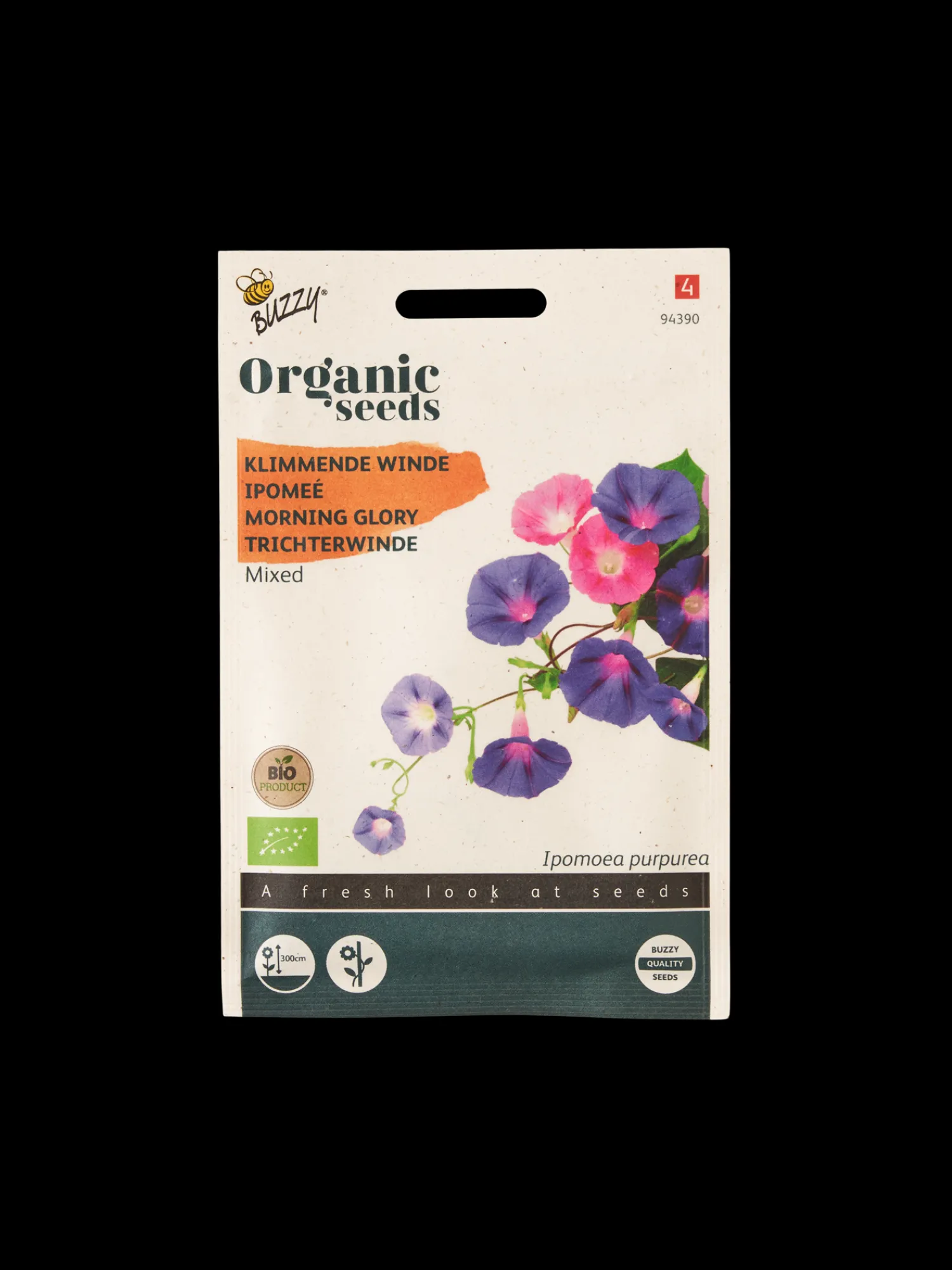 Søstrene Grene Have^Buzzy® økologisk Blanding Af Purpur-pragtsnerlefrø