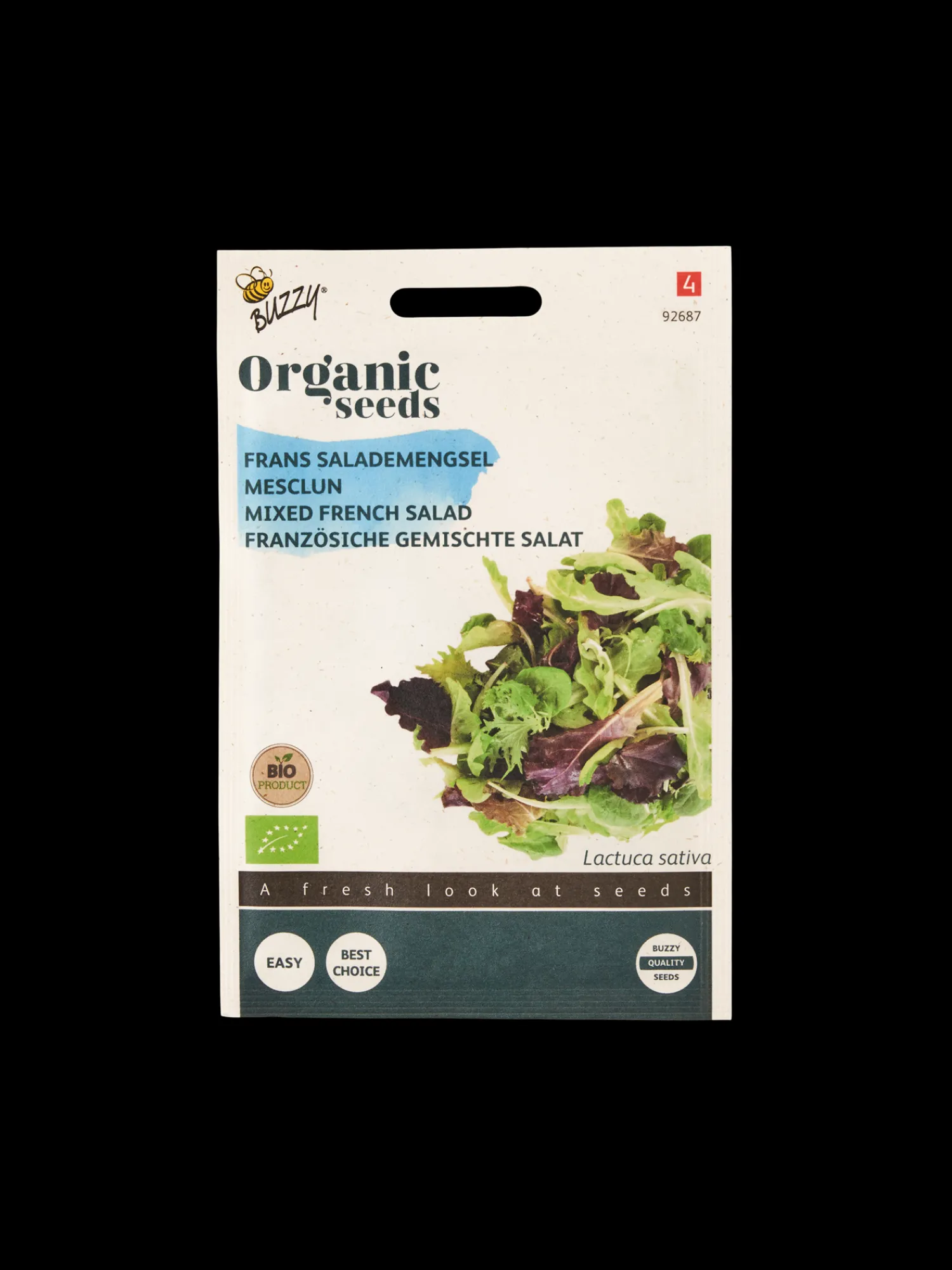 Søstrene Grene Have^Buzzy® økologisk Fransk Salatfrøblanding