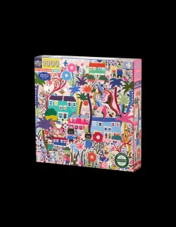 Søstrene Grene Puslespil Og Spil^Cats Around Town-puslespil 1000 Brikker