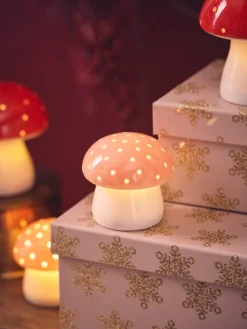 Søstrene Grene Julepynt|Dekoration^Dekorativ Svamp Med LED