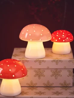 Søstrene Grene Julepynt|Dekoration^Dekorativ Svamp Med LED