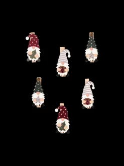 Søstrene Grene Julepynt|Dekoration^Dekorative Klemmer Med Julemænd