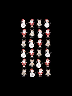 Søstrene Grene Julepynt|Dekoration^Dekorative Klemmer Med Tal