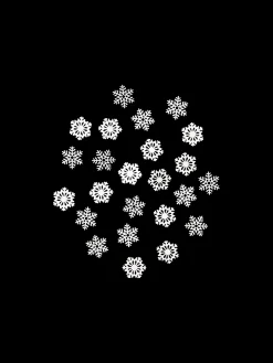 Søstrene Grene Julepynt|Dekoration^Dekorative Snefnug