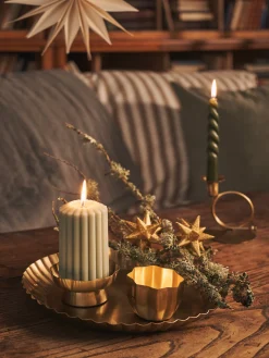 Søstrene Grene Julepynt|Lysestager^Dekorativt Fad