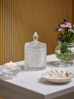 Søstrene Grene Dekoration^Dekorativt Glas Med Låg