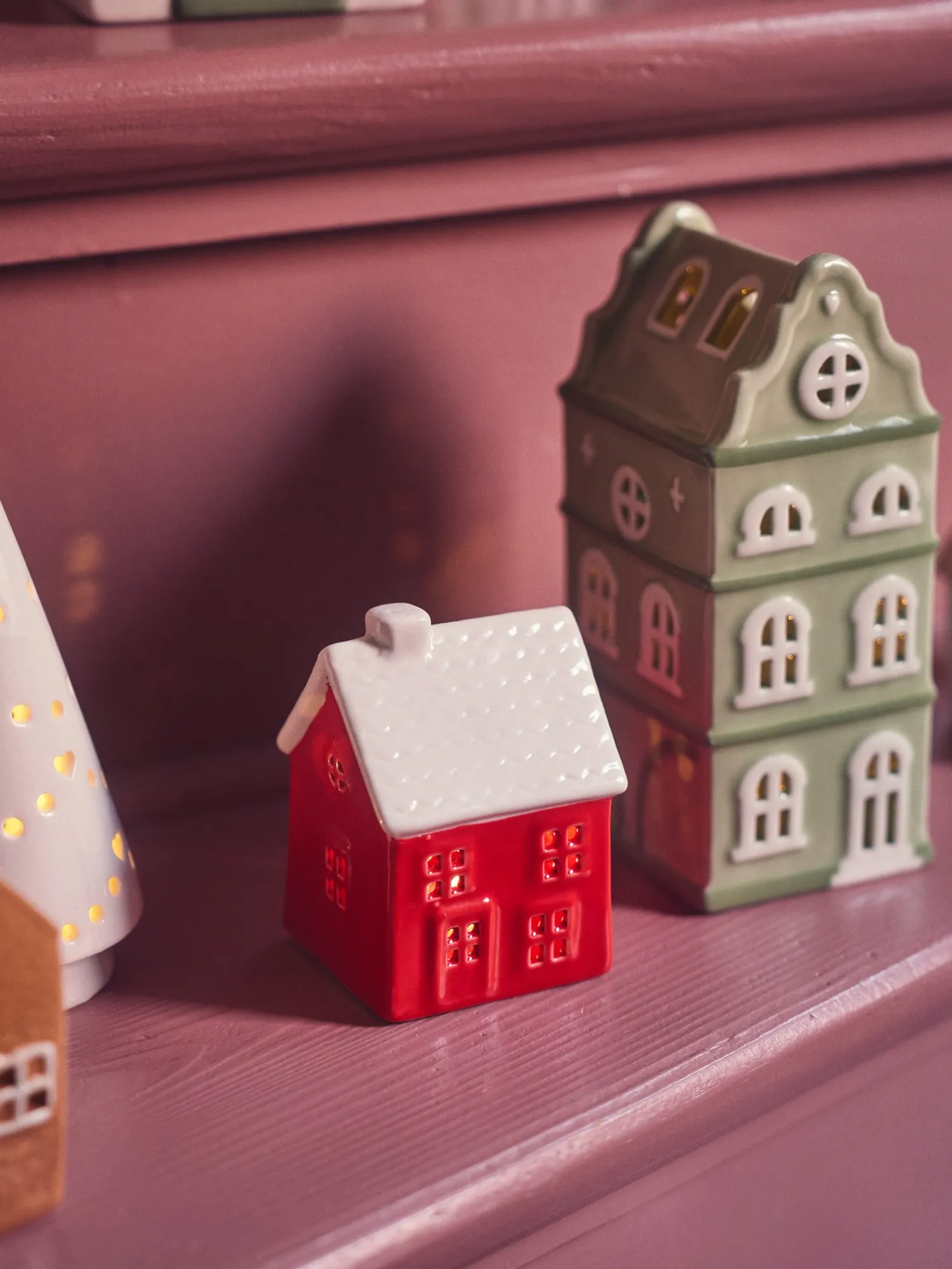 Søstrene Grene Julepynt|Dekoration^Dekorativt Hus Med LED