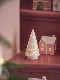 Søstrene Grene Julepynt|Dekoration^Dekorativt Træ Med LED-lys