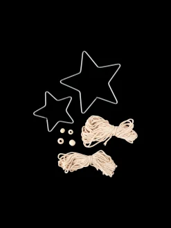 Søstrene Grene Julepynt|Diy-Kit^DIY Macramé-stjerner