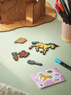 Børn Søstrene Grene Trælegetøj^DIY-kit Juni