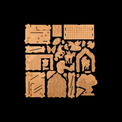 Børn Søstrene Grene Trælegetøj^DIY-kit Magic Forest