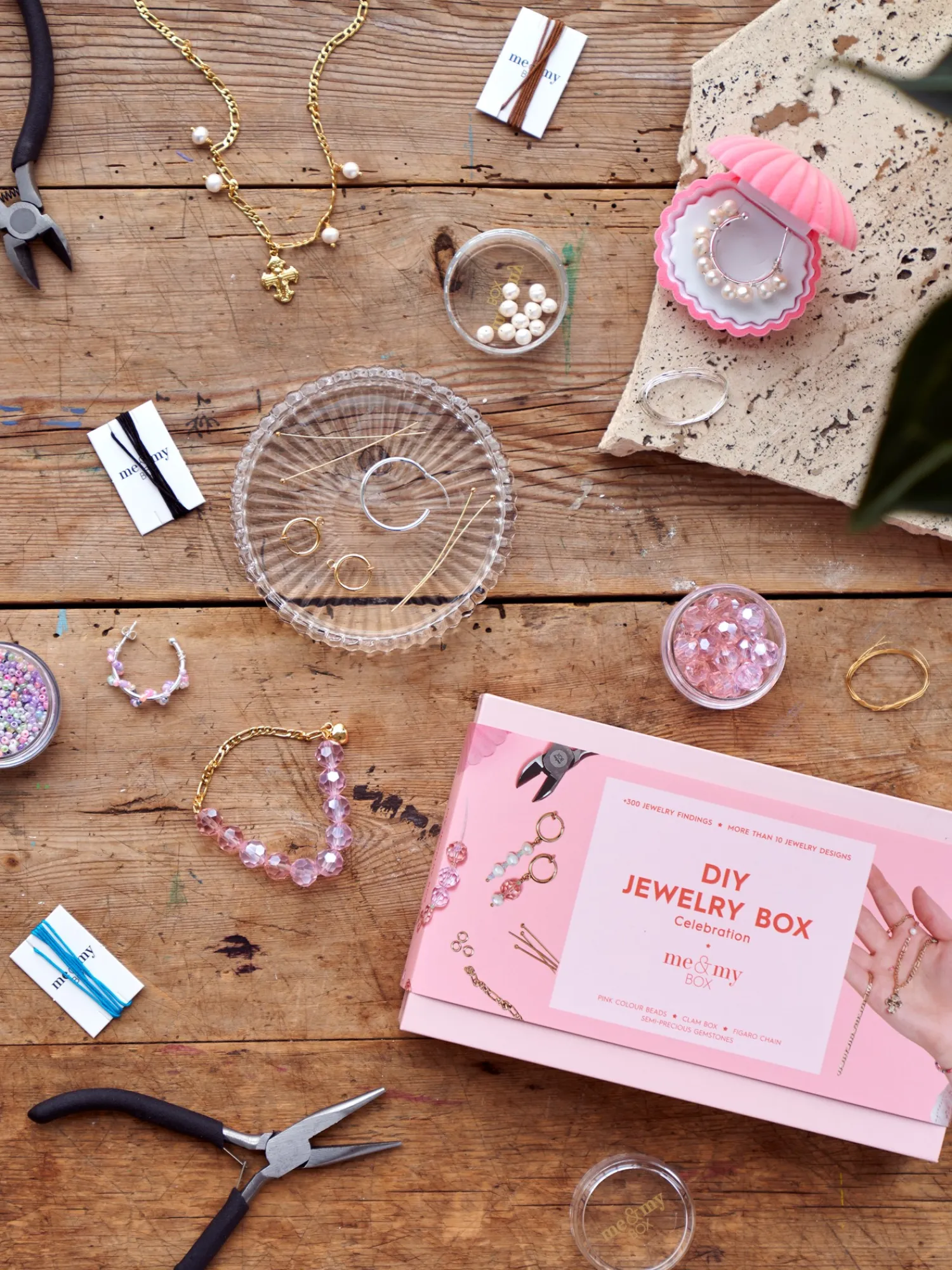 Søstrene Grene Diy-Kit|Smykker Og Perler^DIY-Smykkeæske Celebration