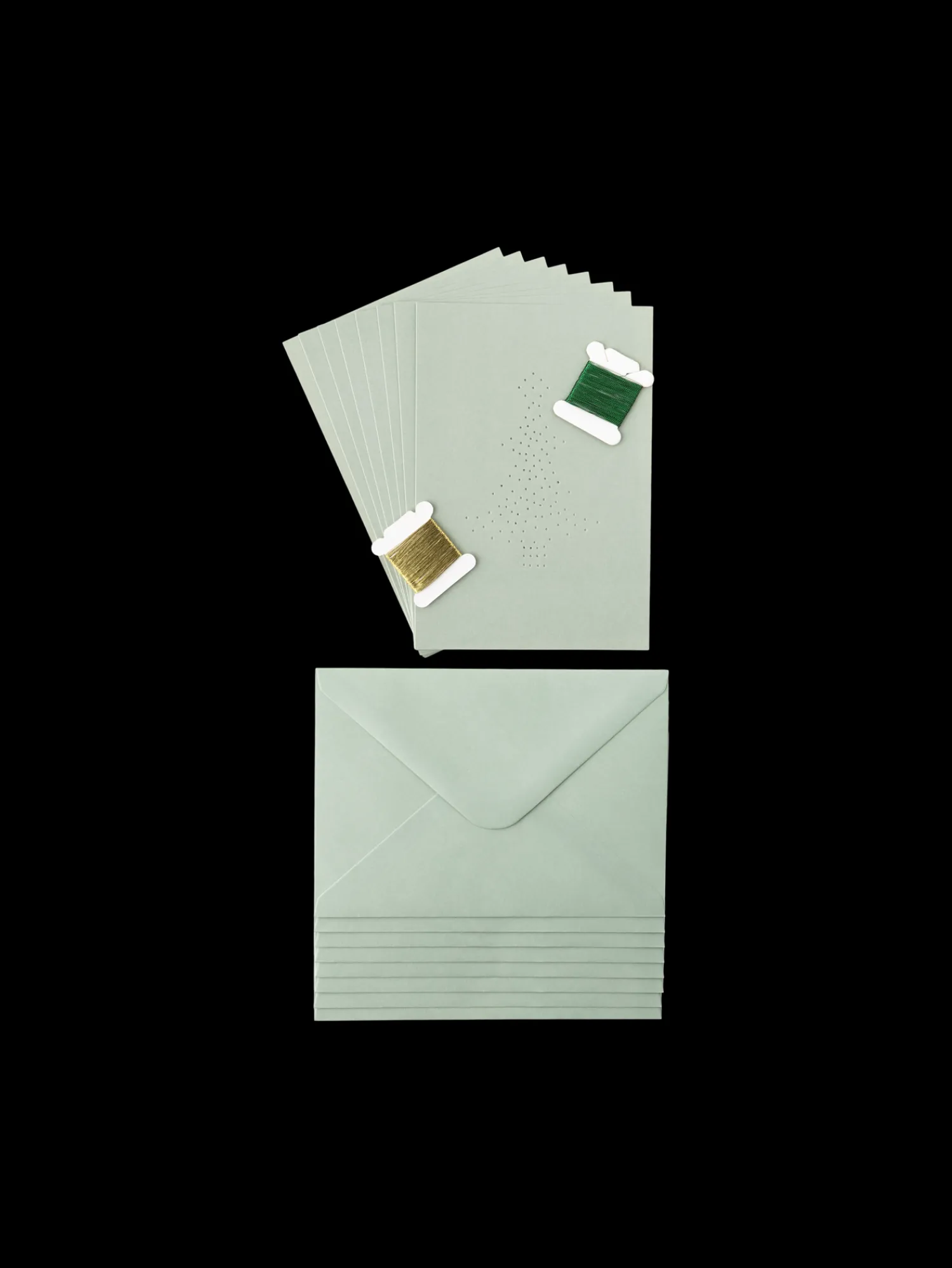 Søstrene Grene Julekort|Broderi^DIY-sæt Broderikort