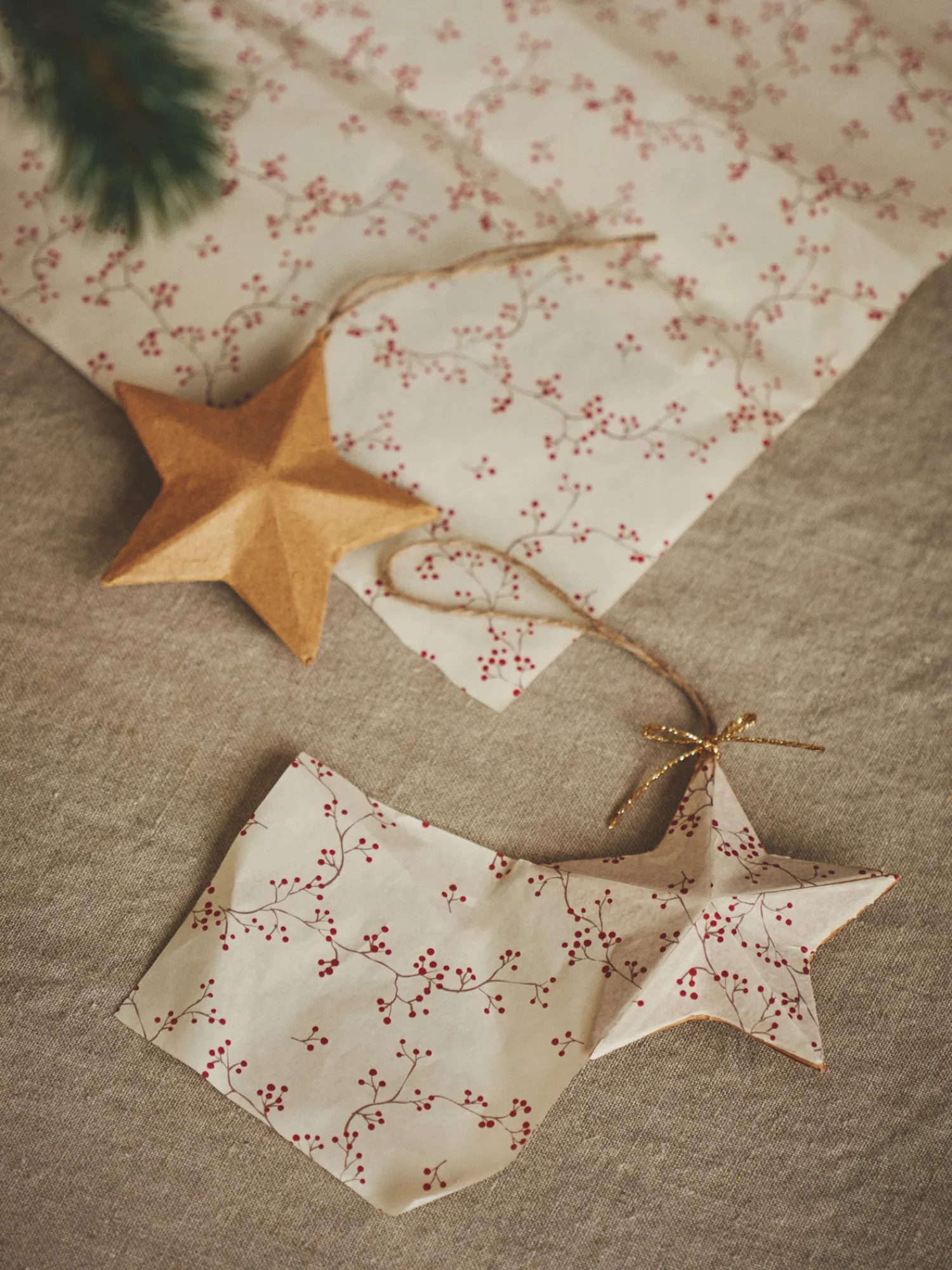 Søstrene Grene JuletræsPynt|Dekoration^DIY-stjernedekoration