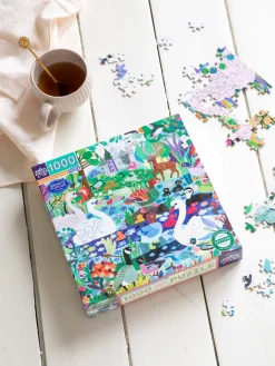 Søstrene Grene Puslespil Og Spil^Ducks In The Clearing-puslespil 1000 Brikker