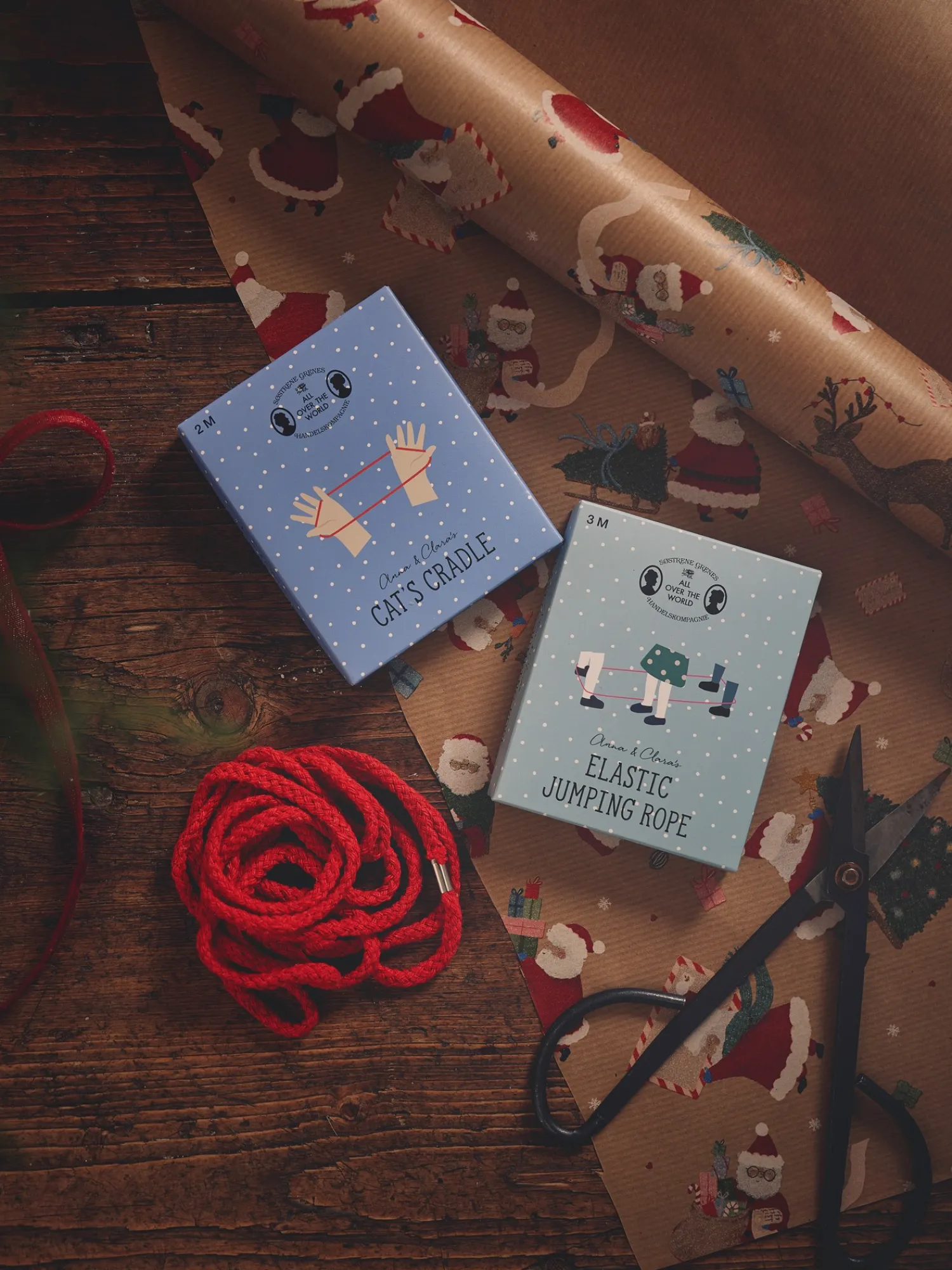 Børn Søstrene Grene UdendørsLeg^Elastisk Sjippetov