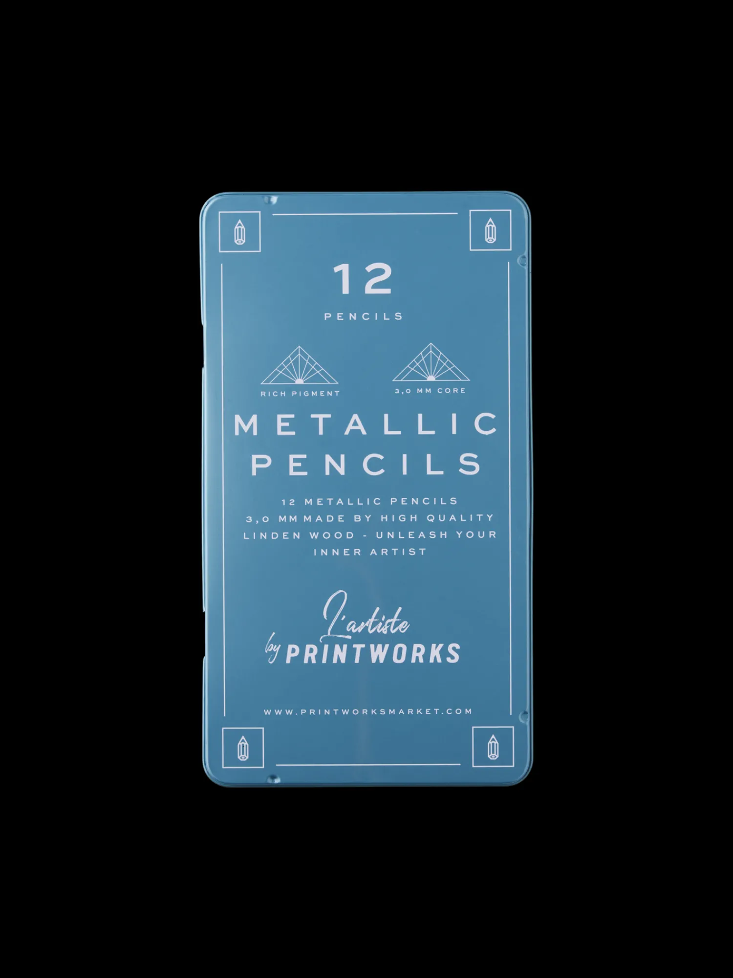 Søstrene Grene Hobbymaling^Farveblyanter Metallic