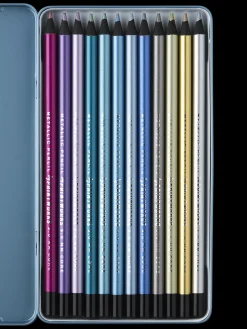 Søstrene Grene Hobbymaling^Farveblyanter Metallic