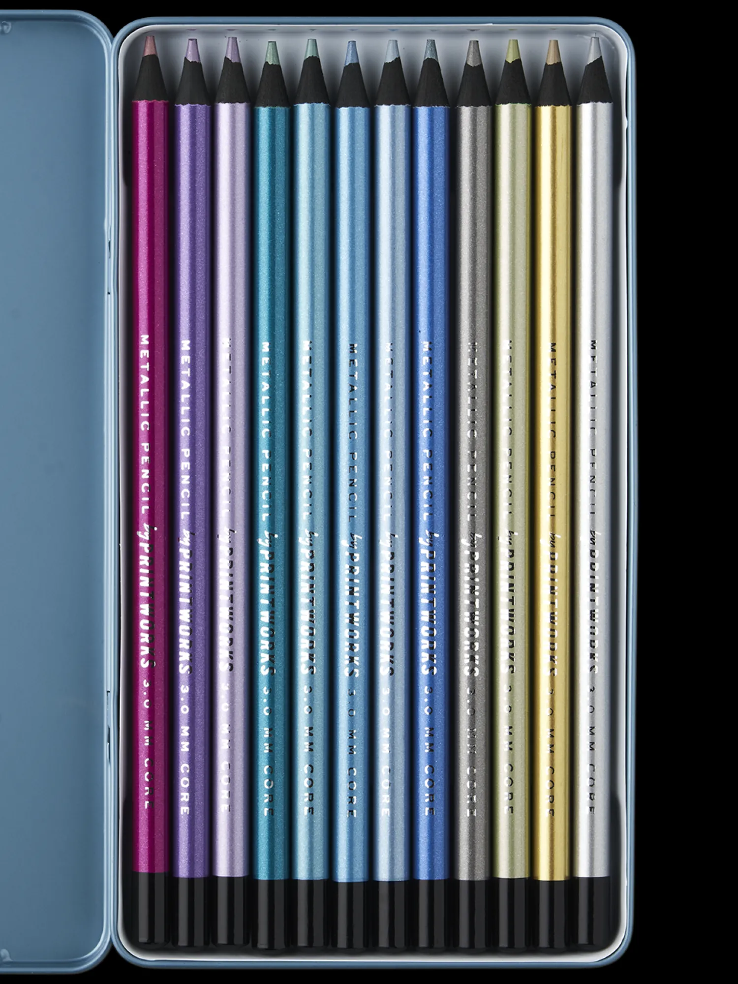 Søstrene Grene Hobbymaling^Farveblyanter Metallic