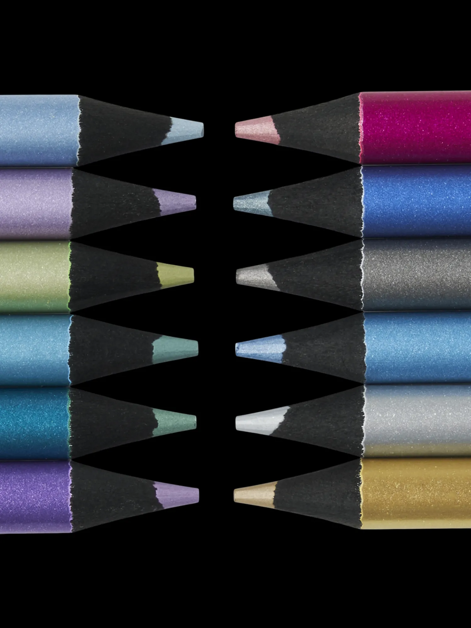 Søstrene Grene Hobbymaling^Farveblyanter Metallic