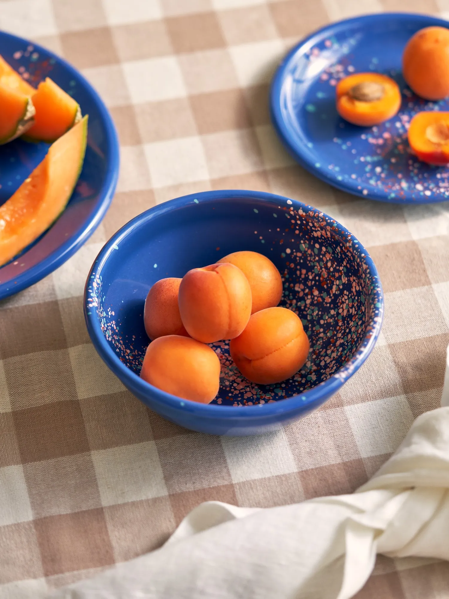 Søstrene Grene Service^Flow Fest Skål Ø17 - Blå