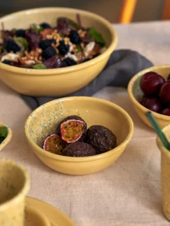 Søstrene Grene Service^Flow Fest Skål Ø17 - Gul