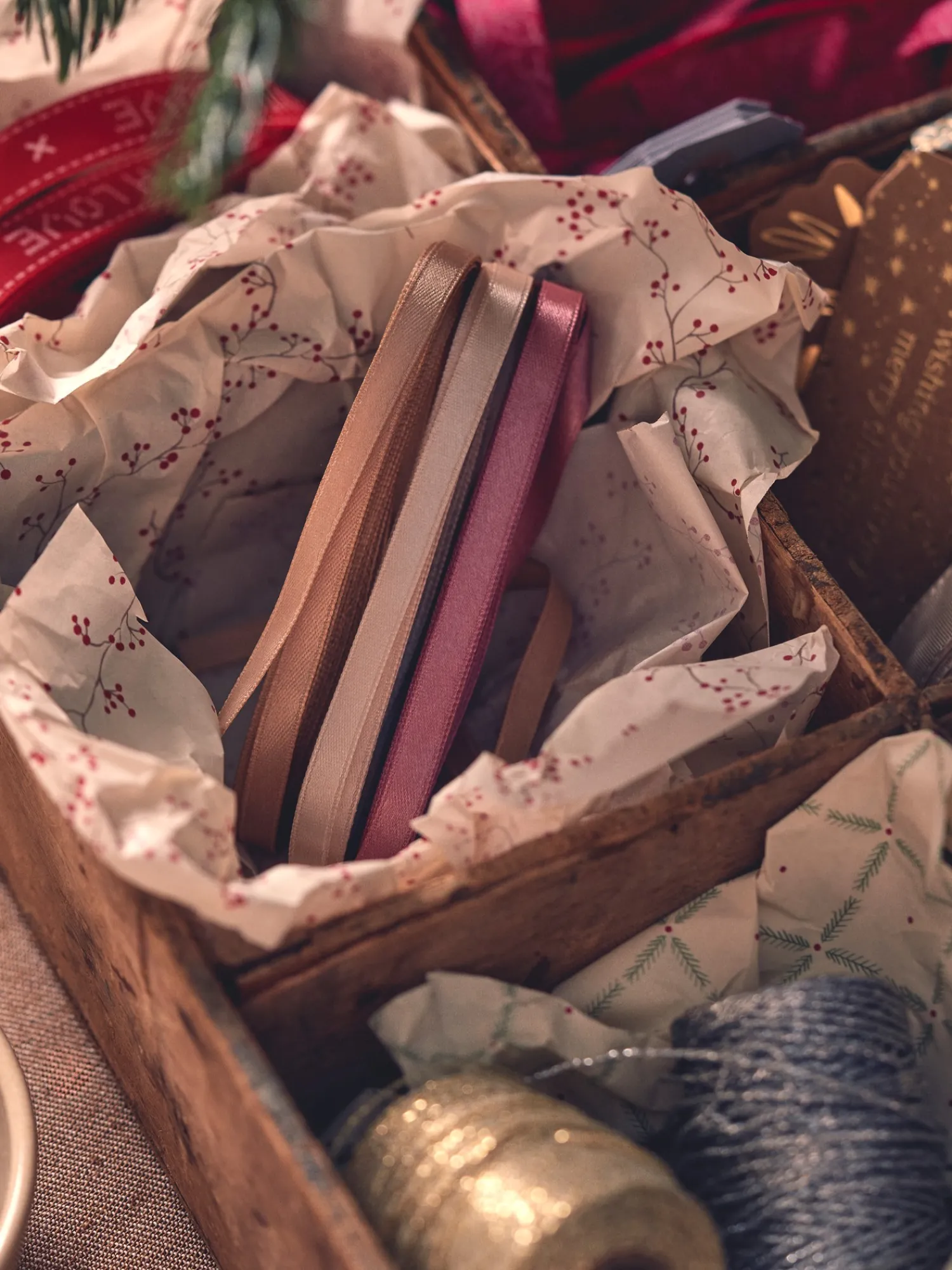 Søstrene Grene JuleIndpakning|Gavebånd^Gavebånd