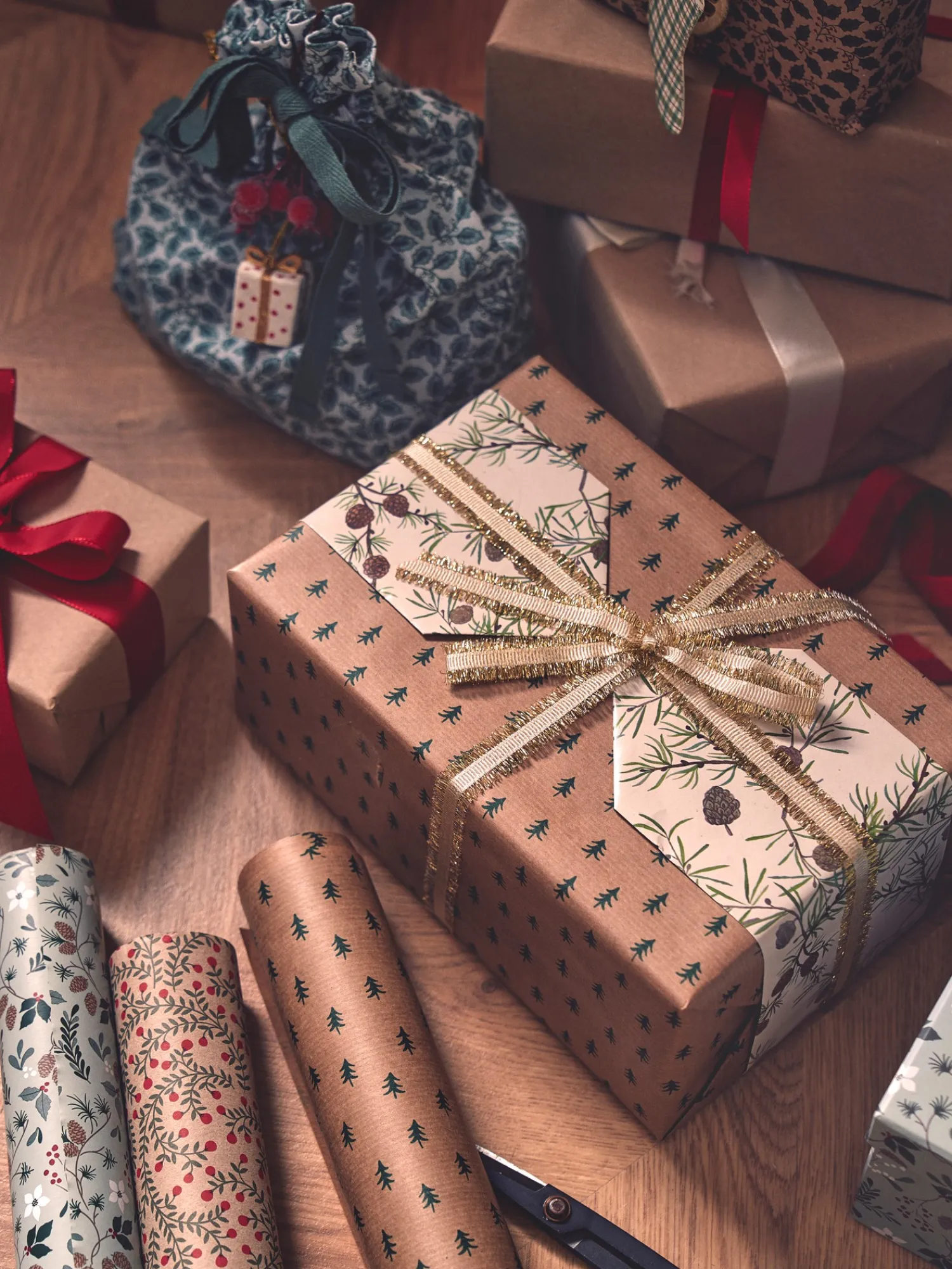 Søstrene Grene JuleIndpakning|Gavepapir^Gavepapir