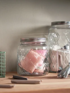 Søstrene Grene Køkkentilbehør^Glas Med Låg 2800 Ml