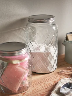 Søstrene Grene Køkkentilbehør^Glas Med Låg 3700 Ml