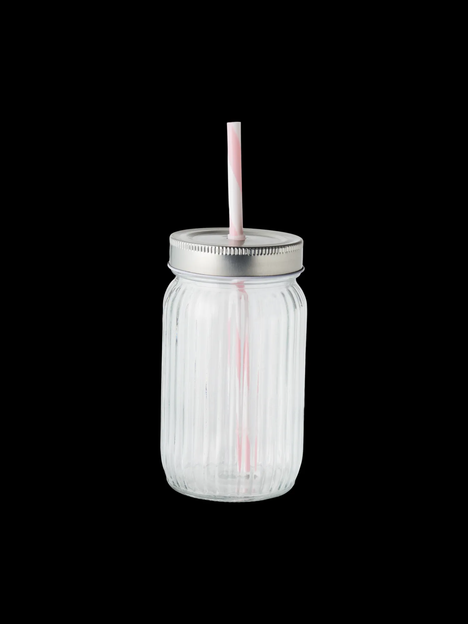 Søstrene Grene Service^Glas Med Sugerør