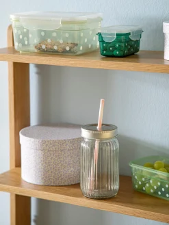 Søstrene Grene Service^Glas Med Sugerør