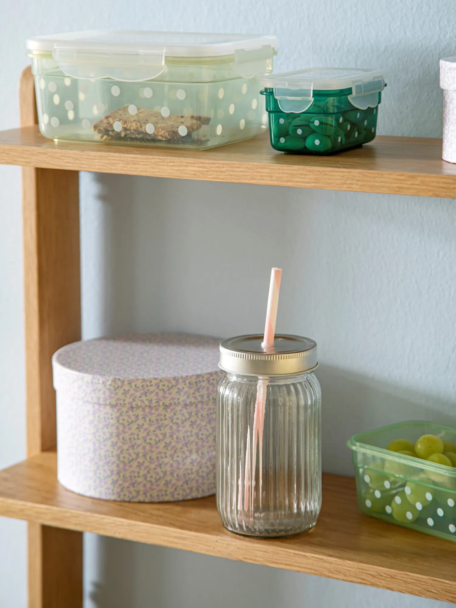 Søstrene Grene Service^Glas Med Sugerør