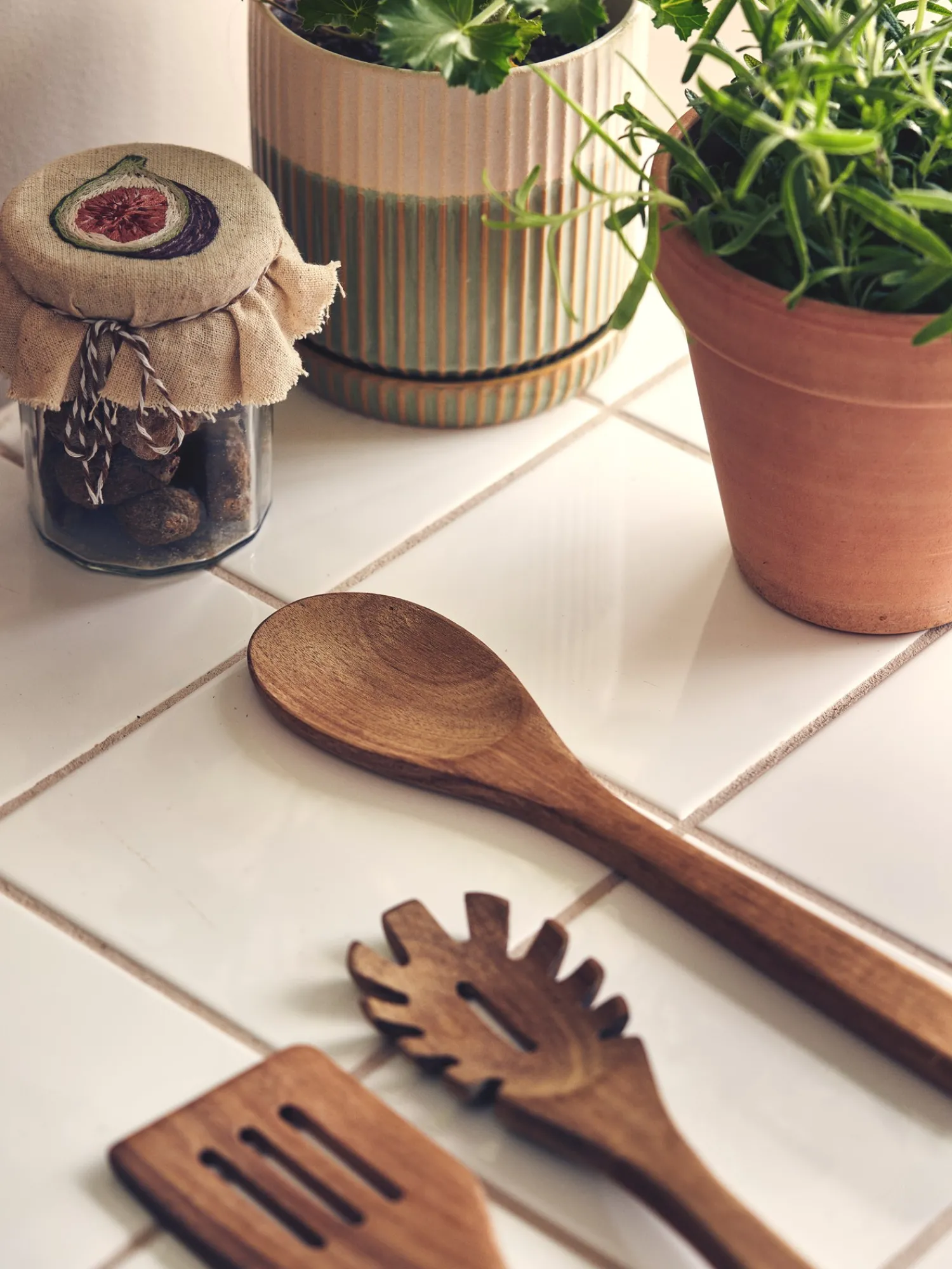 Søstrene Grene Køkkentilbehør^Grydeske I Træ