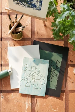 Søstrene Grene Malertilbehør^Gummiplade A5 Til Linoleumstryk