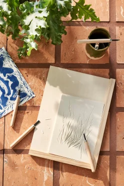 Søstrene Grene Malertilbehør^Gummiplade A5 Til Linoleumstryk