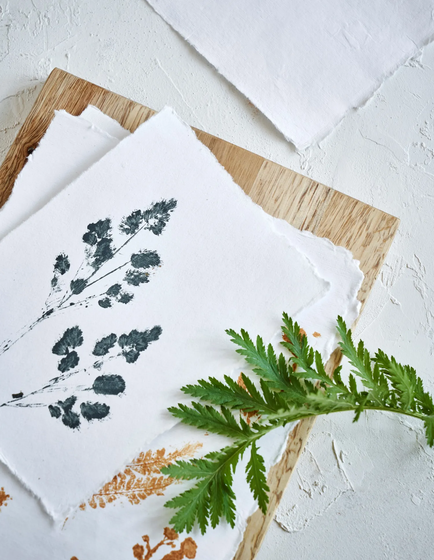 Søstrene Grene Papirvarer^Håndlavet Bomuldspapir A4