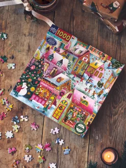 Søstrene Grene Julepynt|Puslespil Og Spil^Holiday VIllage-puslespil 1000 Brikker