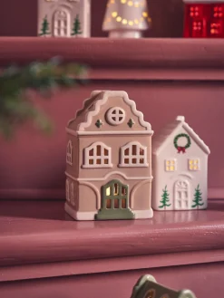 Søstrene Grene Julepynt|Lysestager^Hus Til Fyrfadslys