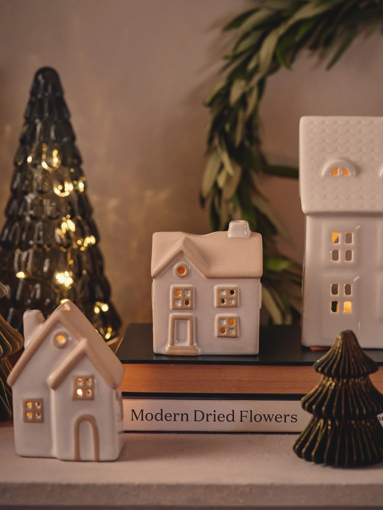Søstrene Grene Julepynt|Lysestager^Hus Til Fyrfadslys
