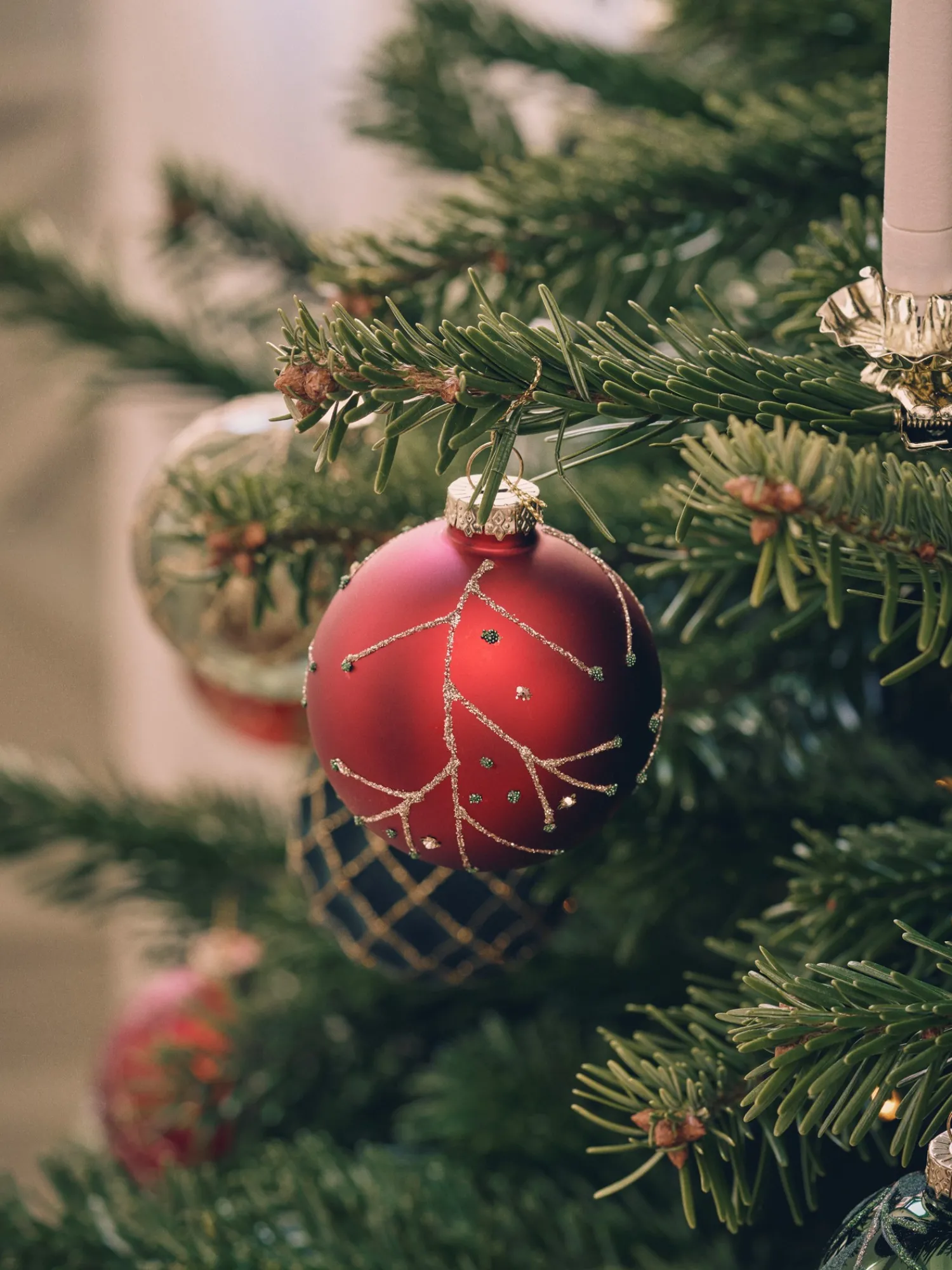 Søstrene Grene Julekugler|JuletræsPynt^Julekugle Ø7