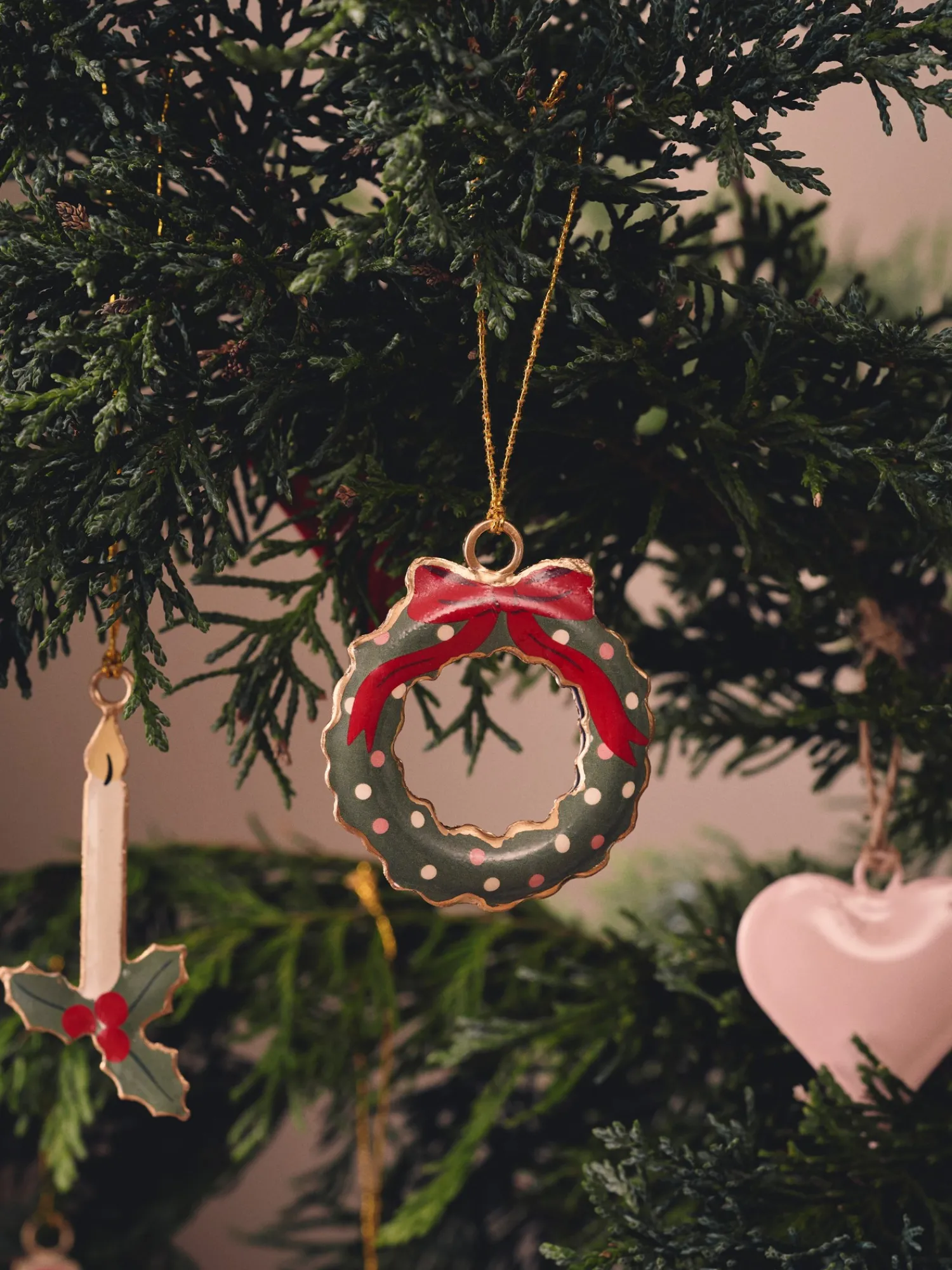 Søstrene Grene JuletræsPynt|Dekoration^Juleophæng Med Krans