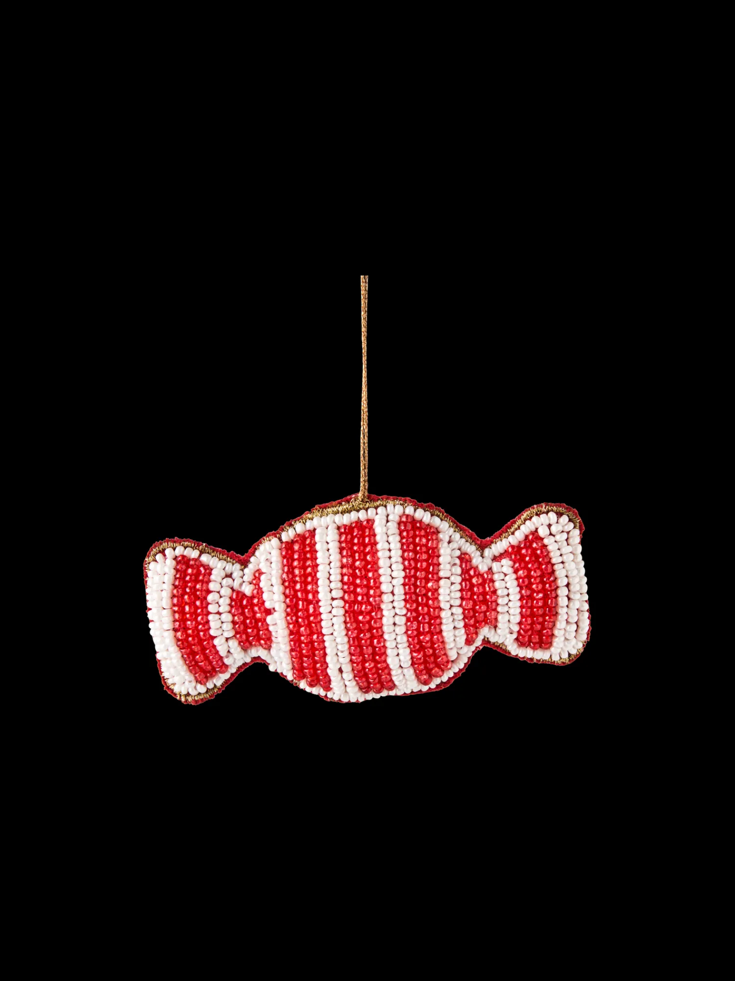 Søstrene Grene JuletræsPynt|Dekoration^Juleophæng Med Perlebesat Slik