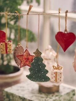 Søstrene Grene Juletræs­Pynt|Dekoration^Juleophæng Med Perlebesat Træ