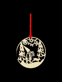 Søstrene Grene Juletræs­Pynt|Lysestager^Juleophæng Med Vinterlandsmotiver