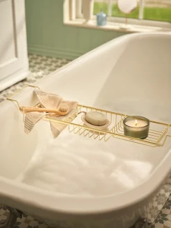 Søstrene Grene Badeværelsestilbehør^Justerbar Bakke Til Badekar